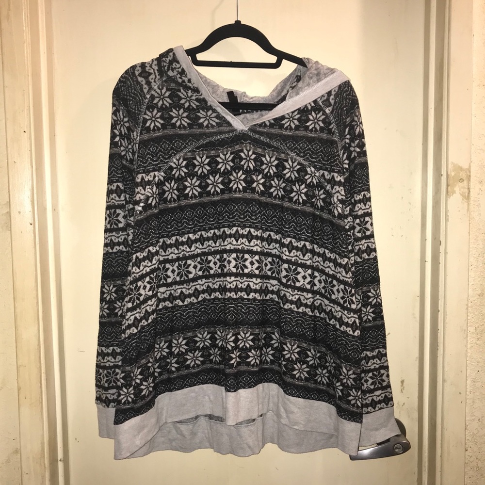 Torrid Flannel Hoodie Pullover